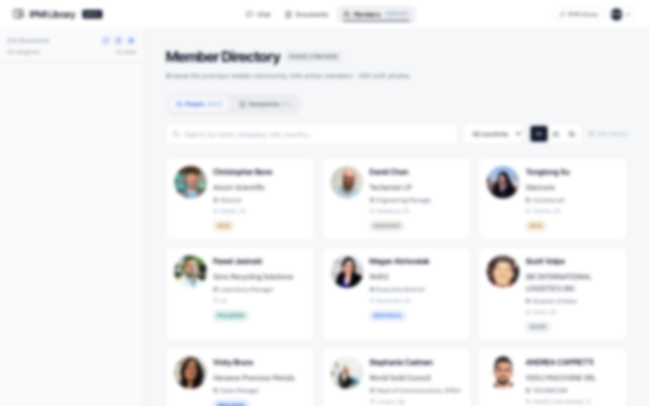 Member directory